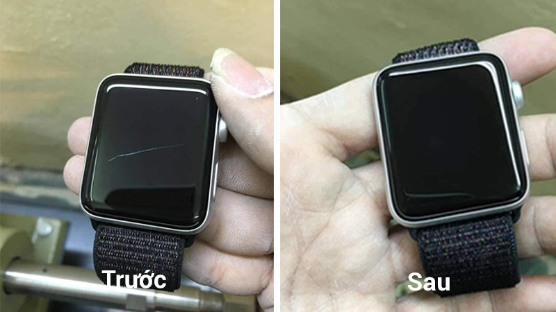 Ép kính Apple Watch nhanh chóng giá rẻ tại tín long mobile