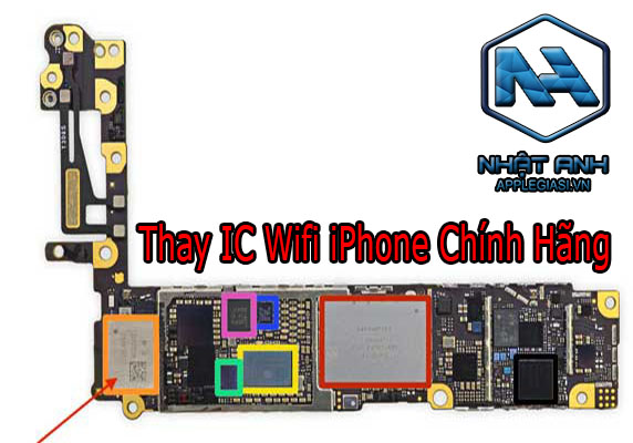 Thay IC nguồn iPhone 6 Plus Chính Hãng | Lấy Liền - Thegioiapple